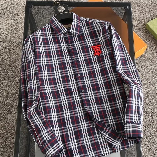 Replica Burberry Shirts Long Sleeved For Men #1073223, $39.00 USD, [ITEM#1073223], Replica Burberry Shirts outlet from China
