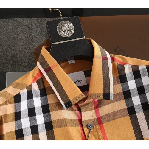 Replica Burberry Shirts Long Sleeved For Men #1073224 $38.00 USD for Wholesale