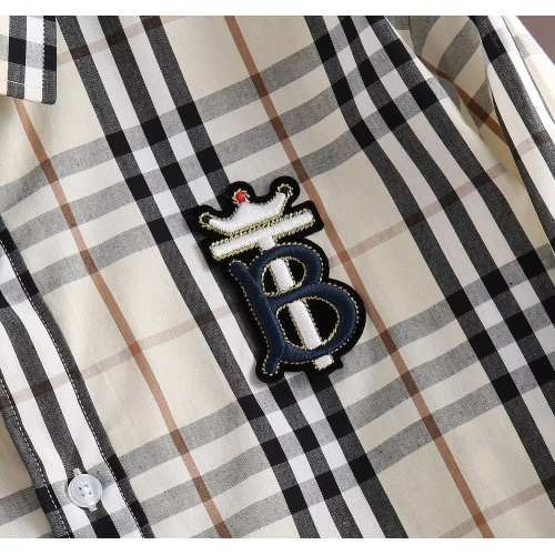 Replica Burberry Shirts Long Sleeved For Men #1073226 $38.00 USD for Wholesale