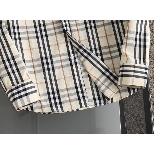 Replica Burberry Shirts Long Sleeved For Men #1073226 $38.00 USD for Wholesale