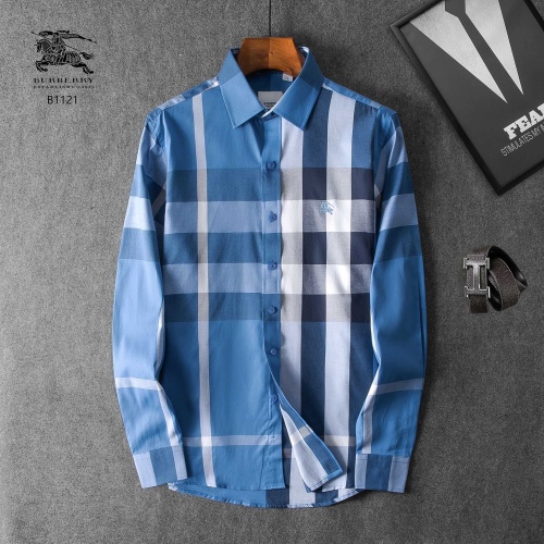 Replica Burberry Shirts Long Sleeved For Men #1073229, $38.00 USD, [ITEM#1073229], Replica Burberry Shirts outlet from China
