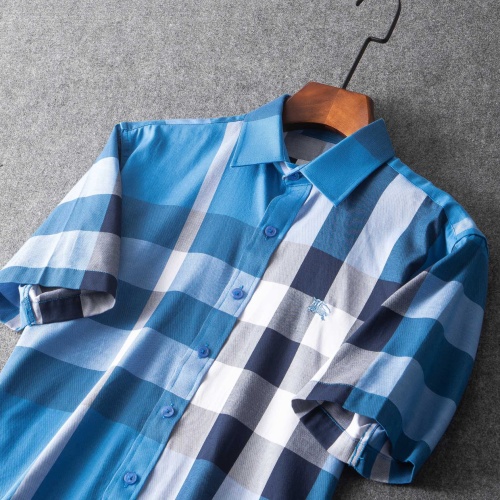 Replica Burberry Shirts Short Sleeved For Men #1073230 $38.00 USD for Wholesale