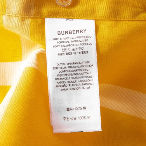 Replica Burberry Shirts Short Sleeved For Men #1073231 $38.00 USD for Wholesale