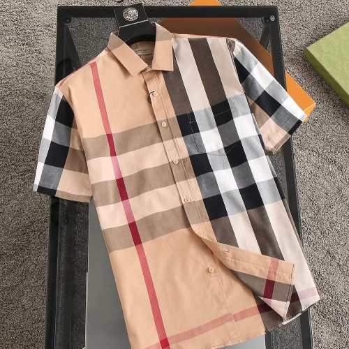 Replica Burberry Shirts Short Sleeved For Men #1073232, $38.00 USD, [ITEM#1073232], Replica Burberry Shirts outlet from China