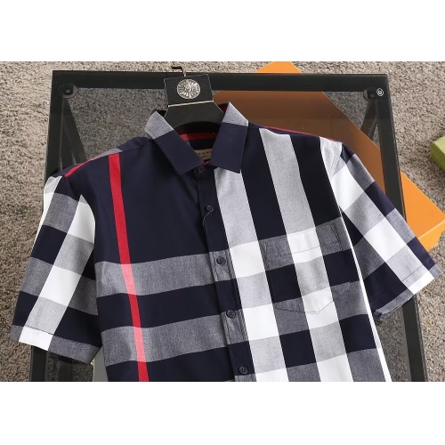 Replica Burberry Shirts Short Sleeved For Men #1073233 $38.00 USD for Wholesale