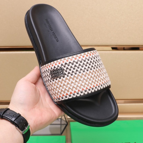 Replica Bottega Veneta BV Slippers For Men #1073248 $80.00 USD for Wholesale