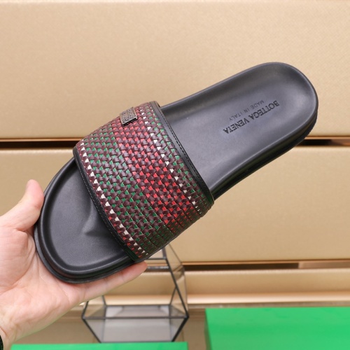 Replica Bottega Veneta BV Slippers For Men #1073250 $80.00 USD for Wholesale