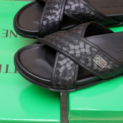 Replica Bottega Veneta BV Slippers For Men #1073256 $72.00 USD for Wholesale