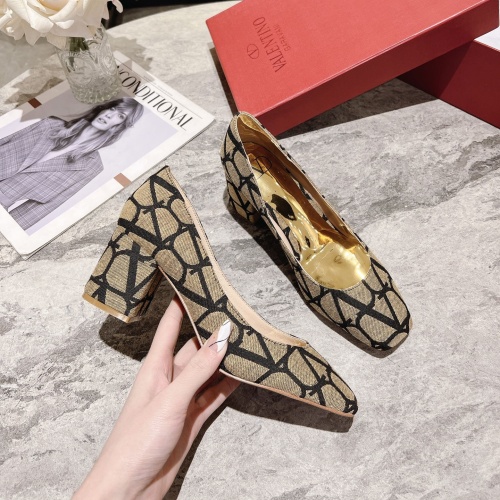 Replica Valentino High-Heeled Shoes For Women #1073299, $85.00 USD, [ITEM#1073299], Replica Valentino High-Heeled Shoes outlet from China
