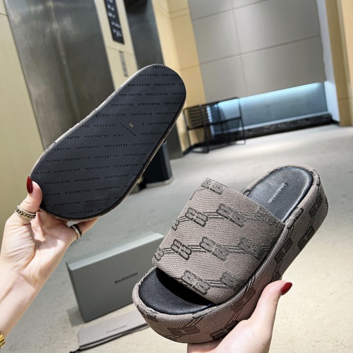 Replica Balenciaga Slippers For Women #1073383 $80.00 USD for Wholesale