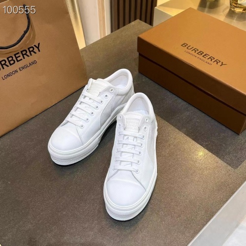 Replica Burberry Casual Shoes For Women #1073940 $92.00 USD for Wholesale