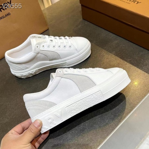 Replica Burberry Casual Shoes For Women #1073940 $92.00 USD for Wholesale