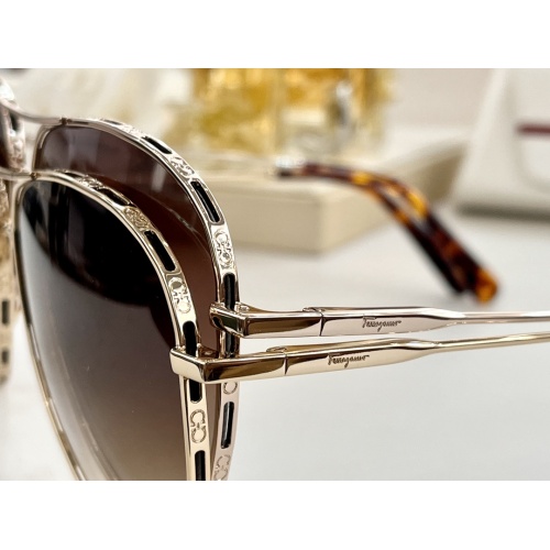 Replica Salvatore Ferragamo AAA Quality Sunglasses #1074125 $45.00 USD for Wholesale
