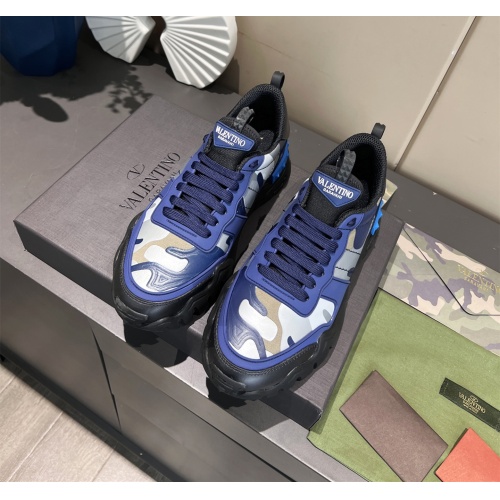 Replica Valentino Casual Shoes For Men #1074341 $128.00 USD for Wholesale