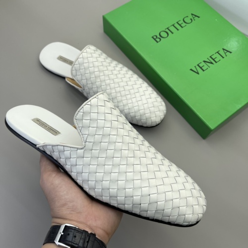 Replica Bottega Veneta BV Slippers For Men #1074453 $98.00 USD for Wholesale