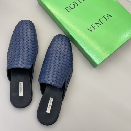 Replica Bottega Veneta BV Slippers For Men #1074455 $98.00 USD for Wholesale