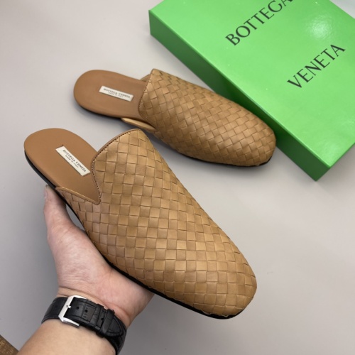 Replica Bottega Veneta BV Slippers For Men #1074457 $98.00 USD for Wholesale