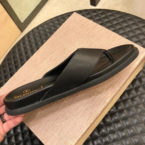 Replica Valentino Slippers For Men #1074477 $56.00 USD for Wholesale