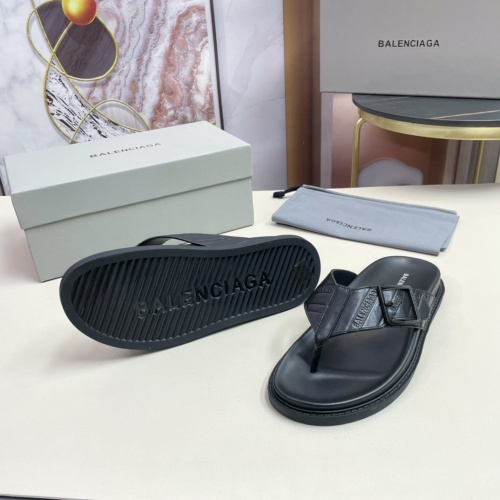 Replica Balenciaga Slippers For Men #1074494 $68.00 USD for Wholesale