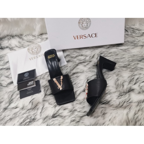 Replica Versace Slippers For Women #1074609, $82.00 USD, [ITEM#1074609], Replica Versace Slippers outlet from China