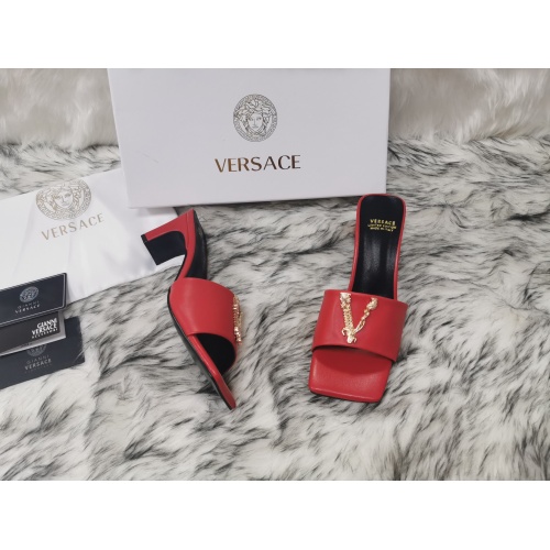Replica Versace Slippers For Women #1074612, $82.00 USD, [ITEM#1074612], Replica Versace Slippers outlet from China
