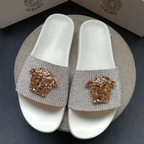 Replica Versace Slippers For Men #1074615, $60.00 USD, [ITEM#1074615], Replica Versace Slippers outlet from China