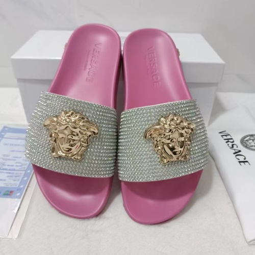 Replica Versace Slippers For Men #1074621, $60.00 USD, [ITEM#1074621], Replica Versace Slippers outlet from China