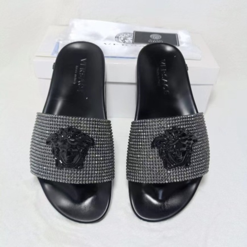 Replica Versace Slippers For Women #1074622, $60.00 USD, [ITEM#1074622], Replica Versace Slippers outlet from China