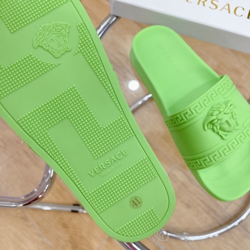 Replica Versace Slippers For Women #1074634 $60.00 USD for Wholesale