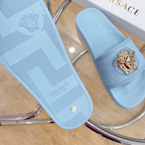 Replica Versace Slippers For Women #1074645 $60.00 USD for Wholesale