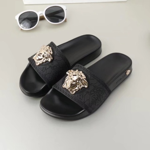 Replica Versace Slippers For Men #1074669, $60.00 USD, [ITEM#1074669], Replica Versace Slippers outlet from China