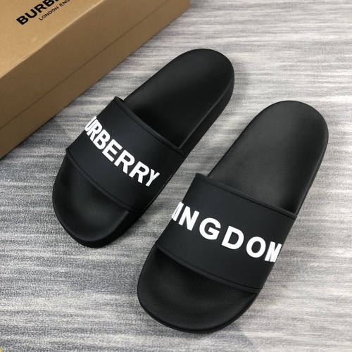 Replica Burberry Slippers For Women #1074849 $45.00 USD for Wholesale