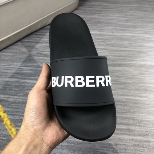 Replica Burberry Slippers For Men #1074850 $45.00 USD for Wholesale