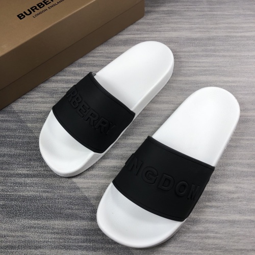 Replica Burberry Slippers For Women #1074853 $45.00 USD for Wholesale