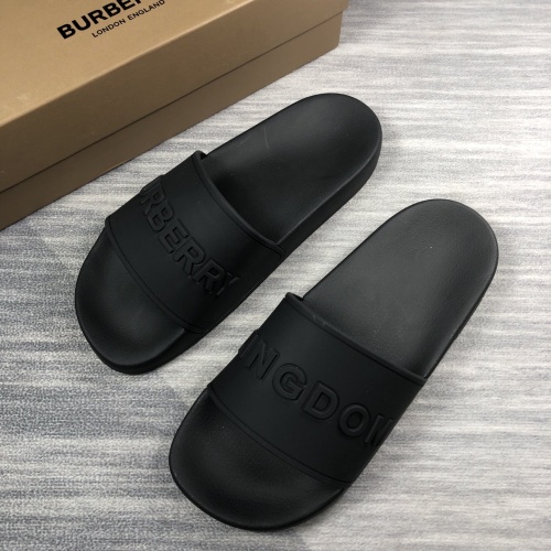 Replica Burberry Slippers For Women #1074855 $45.00 USD for Wholesale