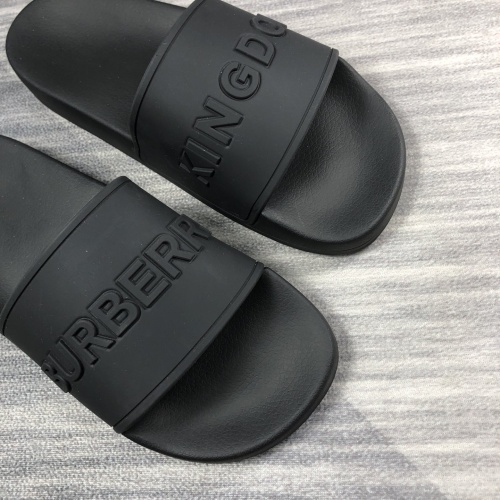 Replica Burberry Slippers For Men #1074856 $45.00 USD for Wholesale