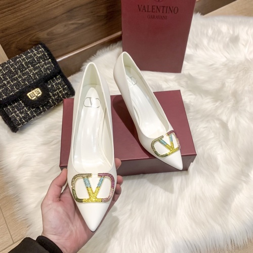 Replica Valentino High-Heeled Shoes For Women #1075060 $60.00 USD for Wholesale