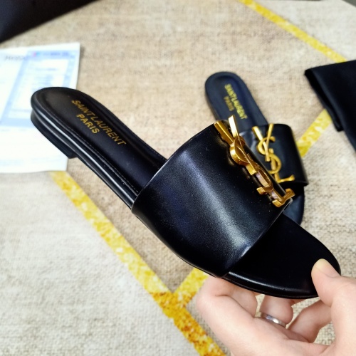 Replica Yves Saint Laurent YSL Slippers For Women #1075073 $52.00 USD for Wholesale