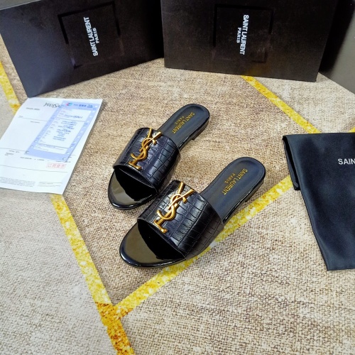 Replica Yves Saint Laurent YSL Slippers For Women #1075074, $52.00 USD, [ITEM#1075074], Replica Yves Saint Laurent YSL Slippers outlet from China