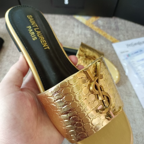 Replica Yves Saint Laurent YSL Slippers For Women #1075080 $52.00 USD for Wholesale