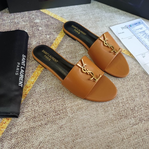 Replica Yves Saint Laurent YSL Slippers For Women #1075096 $52.00 USD for Wholesale