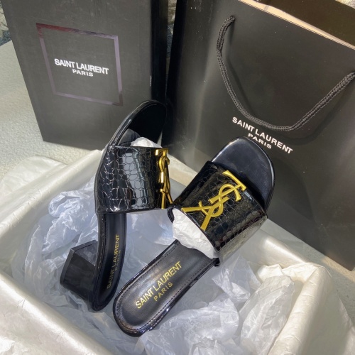 Replica Yves Saint Laurent YSL Slippers For Women #1075100 $56.00 USD for Wholesale