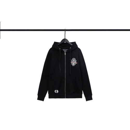 Replica Chrome Hearts Hoodies Long Sleeved For Men #1075242 $48.00 USD for Wholesale