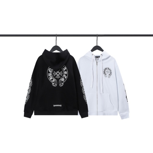 Replica Chrome Hearts Hoodies Long Sleeved For Men #1075252 $48.00 USD for Wholesale