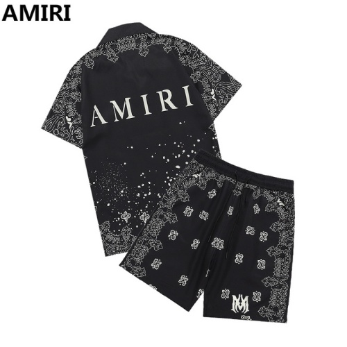 Replica Amiri Tracksuits Short Sleeved For Men #1075353, $52.00 USD, [ITEM#1075353], Replica Amiri Tracksuits outlet from China