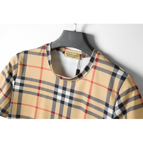 Replica Burberry T-Shirts Short Sleeved For Men #1075679 $25.00 USD for Wholesale
