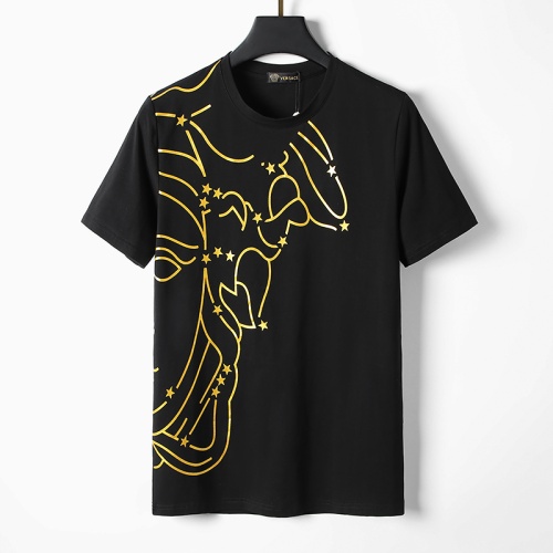 Replica Versace T-Shirts Short Sleeved For Men #1075687, $25.00 USD, [ITEM#1075687], Replica Versace T-Shirts outlet from China