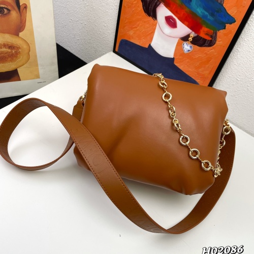 Replica LOEWE AAA Quality Messenger Bags For Women #1076256 $105.00 USD for Wholesale