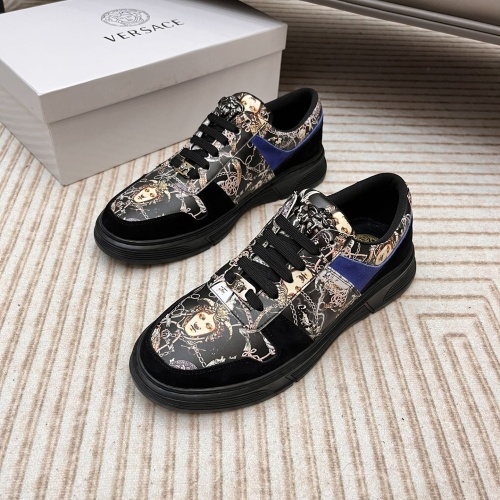 Replica Versace Casual Shoes For Men #1077358, $72.00 USD, [ITEM#1077358], Replica Versace Casual Shoes outlet from China