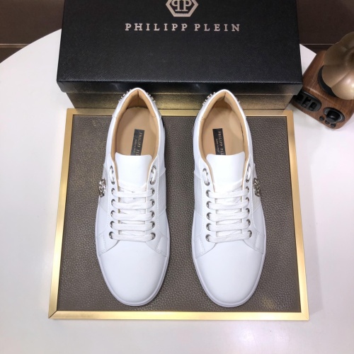 Replica Philipp Plein Casual Shoes For Men #1077361 $85.00 USD for Wholesale